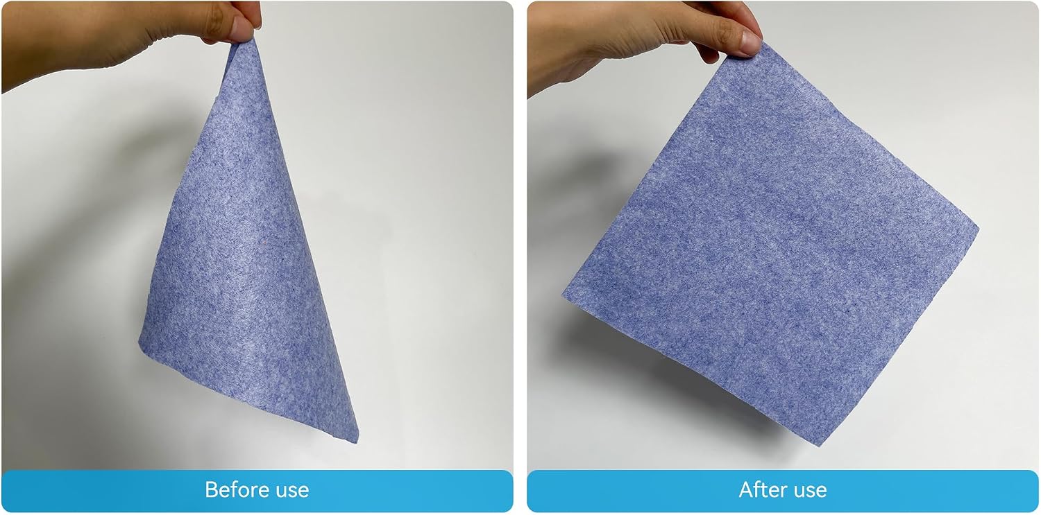 Cottnation Iron-On Fusible Fleece Interfacing: 0.55 x 1.1 Yards Medium Weight Adhesive Web