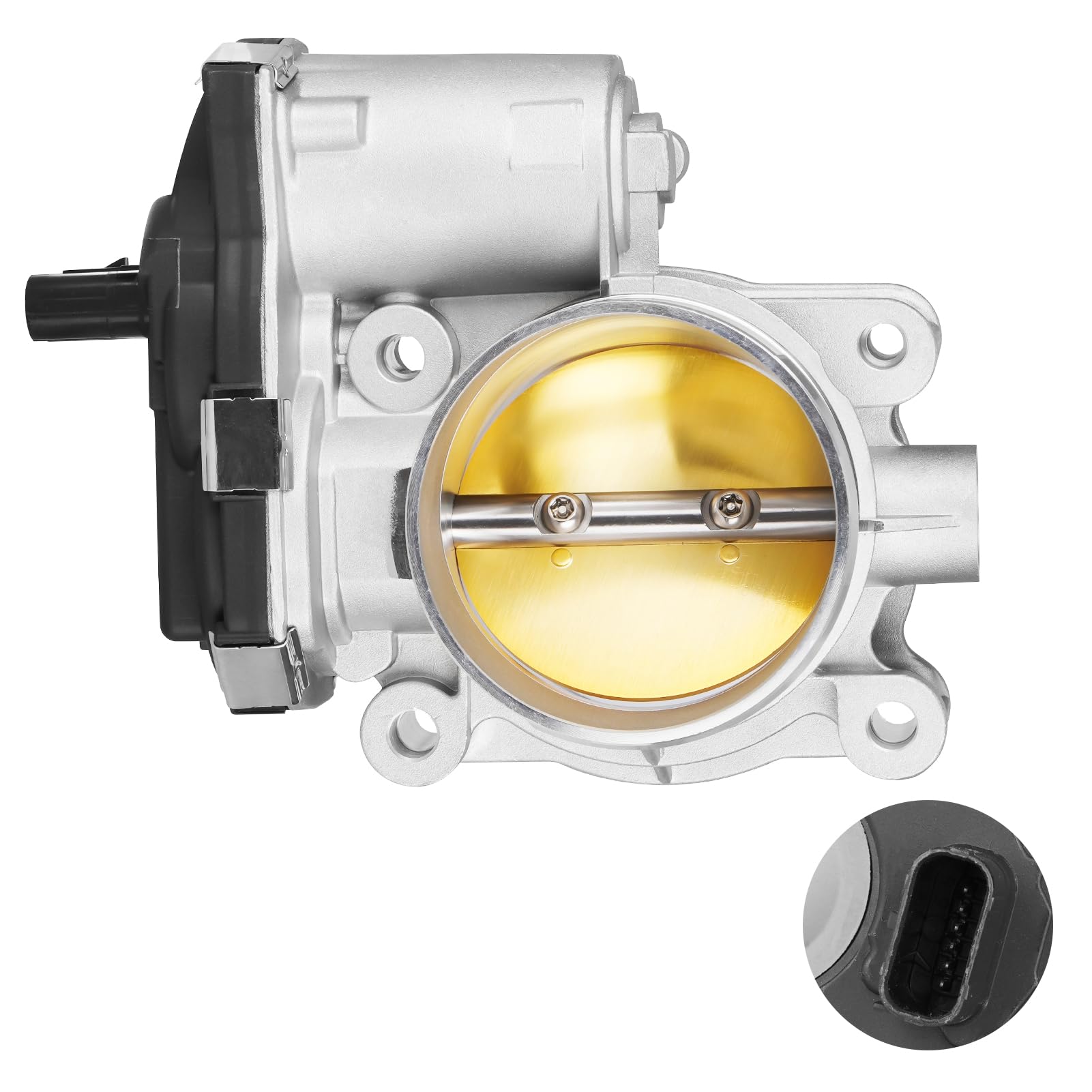 Plumbing Repair Parts Electronic Throttle Body Replacement For GM 2.4L L4 Engine - Fits Lacrosse, Regal, Equinox, Terrain & More Compression Angle Valve - View #10
