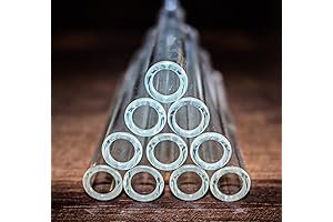 4 Inch Glass Borosilicate Blowing Tubes for Smoking Crack
