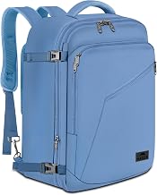 Cute Backpack for Women, Expandable Carry on Backpack for Travelling | 45L Rucksack for Traveler Nurses Teacher, Fits Overhead Bin, Water Resistant, Lightweight, Gifts for Business Outdoor Sports