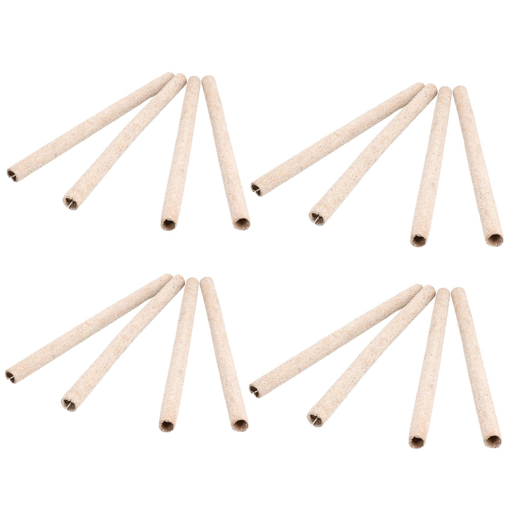 Pack of 16 Bird Cage Bird Essentials 3/8" Long Sand Perch Covers 19cm Long