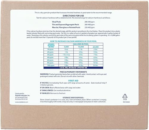 Miniatura 6 de Robelle Calcio Plus 2810 para piscinas 10 libras
