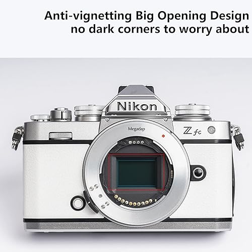 Miniatura 4 de Adaptador de lente ETZ21 Pro Megadap FE-Z para Sony E - para Nikon Z adaptador de enfoque automático