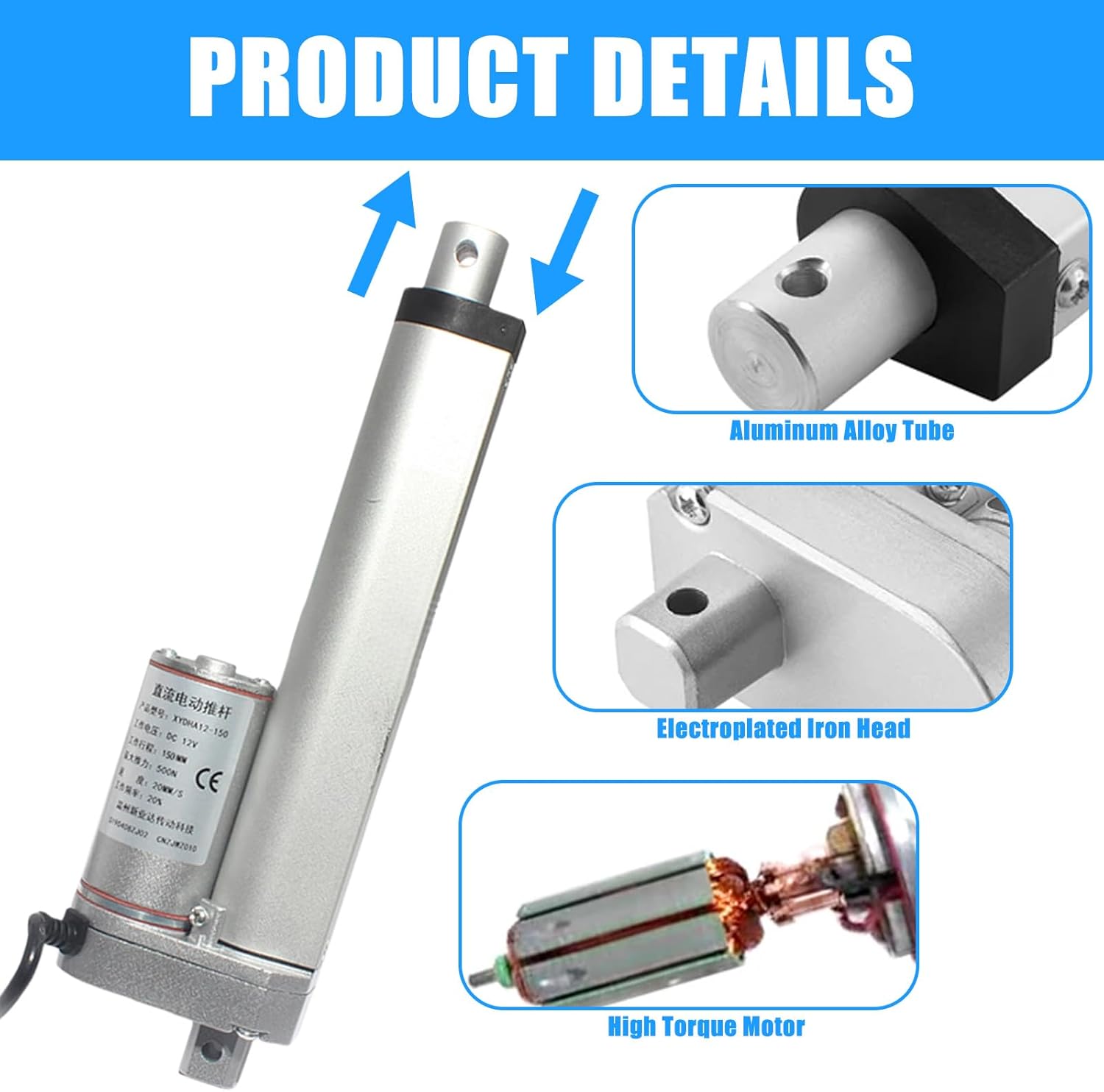 Compatible 12V Electric Controller 700N Thrust Multiple Motors in Easy Upgrades Automatic Curtains