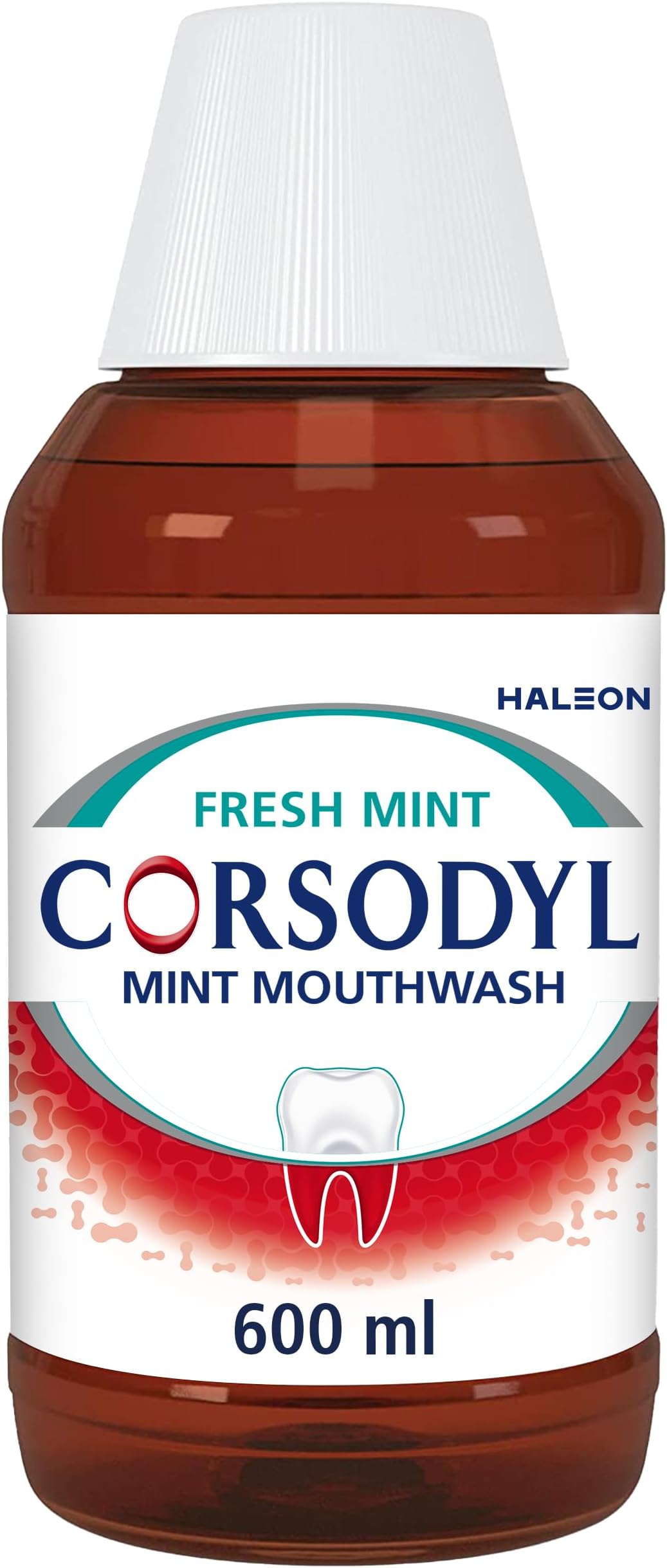 Mouthwash Gum Disease Treatment for Adults, Chlorhexidine mouthwash for Gingivitis Treatment, Fresh Mint, 600ml