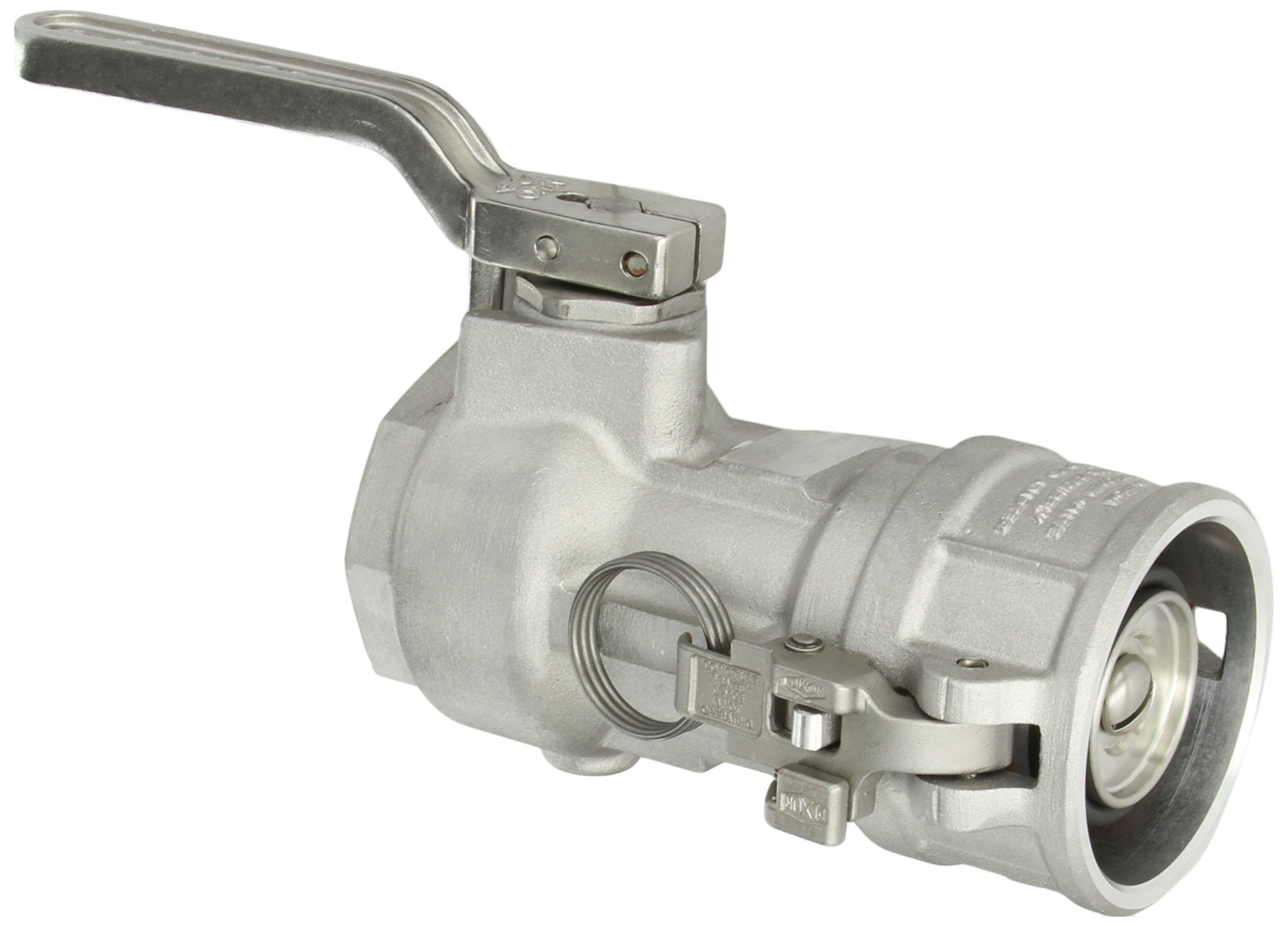 Dixon DBC61-200 Aluminum Dry Break Cam and Groove Dry Disconnect