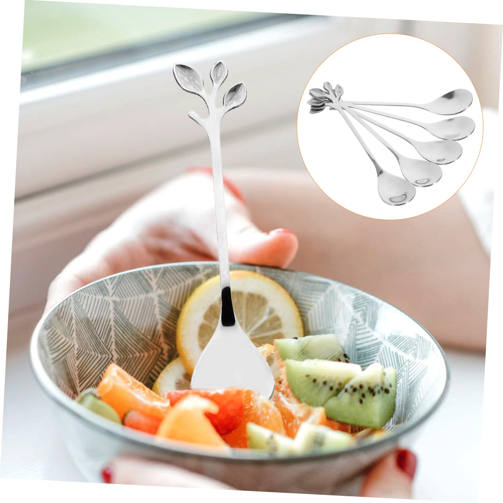 60pezzi Cucchiai Cocktail Inossidabile Design Ottimi Per Miscelare Bevande Bar e Casa Utensili Versatili e Resistente Corrosione