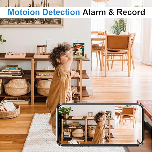 Miniatura 5 de Cargador de cámara oculta - Mini cámara espía WiFi Full HD 1080P - Cámara de seguridad inalámbrica compacta para interiores - Discreta pequeña niñera