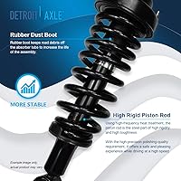 Vista 317 de Detroit Axle - Kit de suspensión delantera de 10 piezas para Chevy Aveo Aveo5 Pontiac G3 Wave 2 Ready Struts Assembly 2 Enlaces de barra