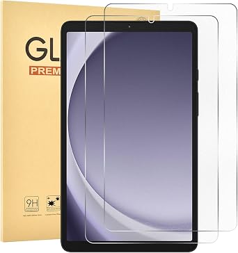 2 Pack Matte Screen Protector for Samsung Galaxy Tab A9 [8.7 inch],9H Hardness Tempered Glass Film,Anti-Glare,Case Friendly,Touch Sensitive,Anti-Scratch,Bubble Free