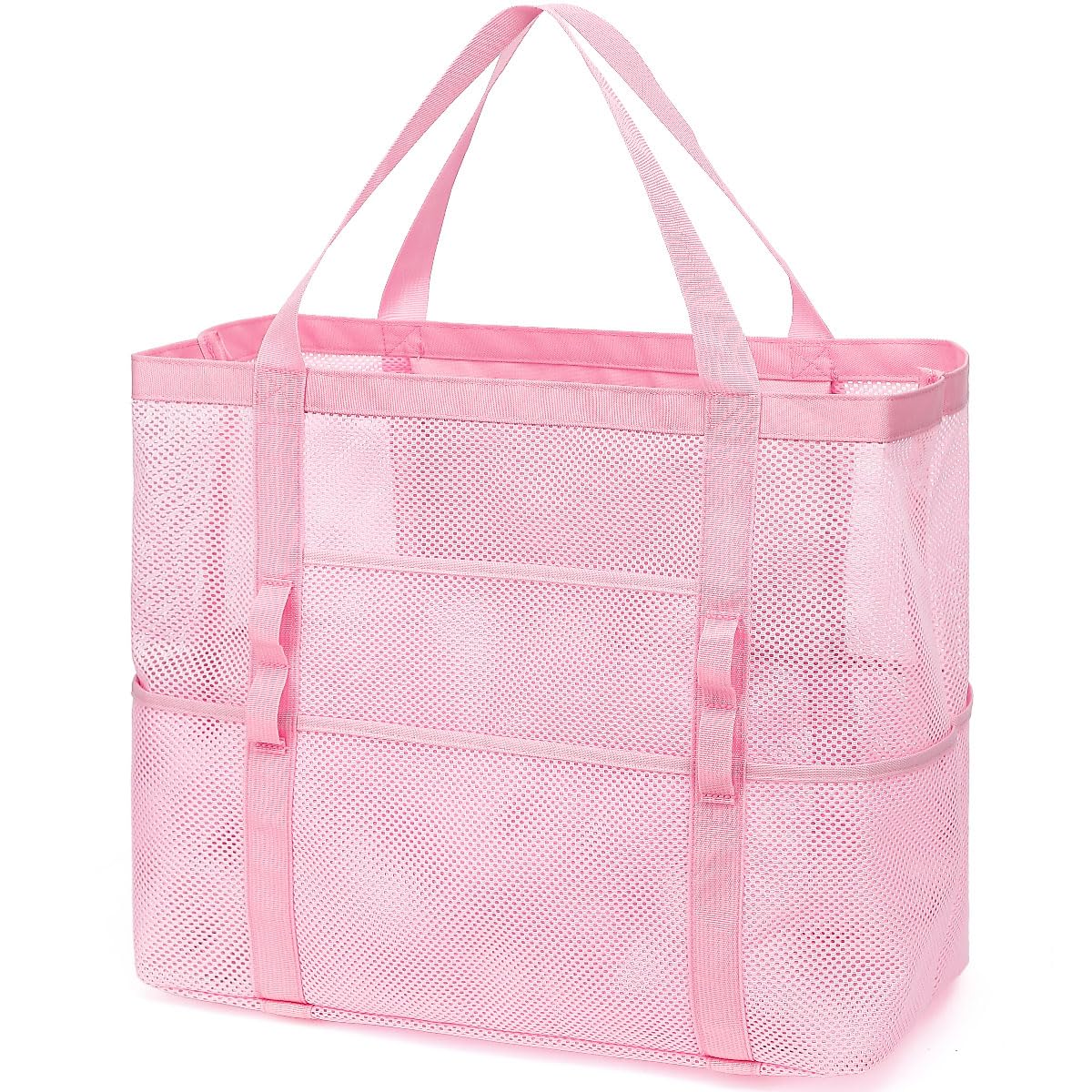 Fammart Large Mesh Beach Bag for Women, Oversized Beach tote Swim Pool Bag
