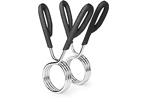 Secure Your Lifts with Marcy Weightlifting Accessory Spring Clip Collars