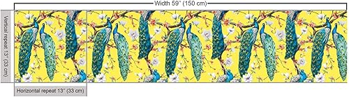 Vista 729 de Ambesonne Tela beige de The Yard, ilustración contemporánea de animales marinos en estilo retro, arte de caballito de mar de cangrejo de pulpo, tela