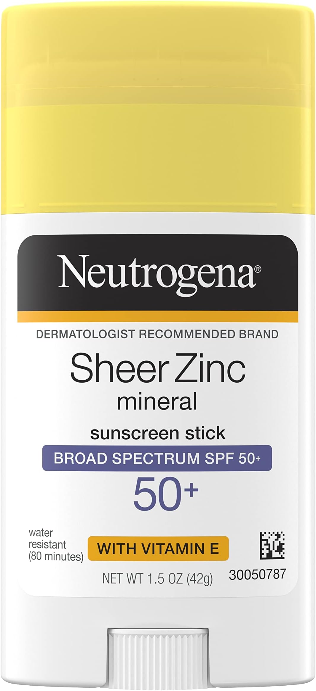 Neutrogena Sheer Zinc Oxide Dry Touch Mineral Sunscreen Stick Broad Spectrum