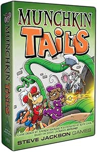 Munchkin Tails Card Game - Animal-Themed Adventure Game For 3-6 Players
