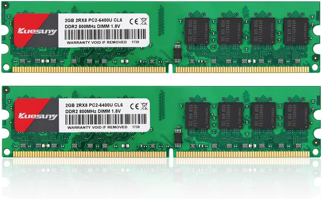 Memoria Ram Ram Ddr2 4g Memoria Ram Kingston Ddr2 800mhz 4gb
