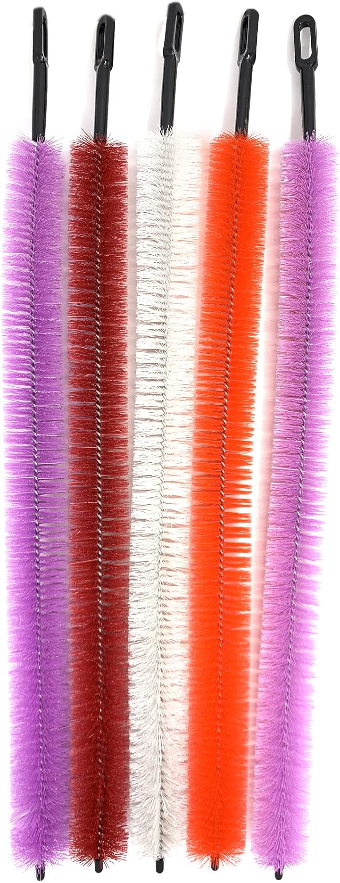 Plastific 1 x Radiator Brush Cleaning Bristle Brush Long Handle Easy