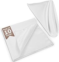 Vista 360 de Ultimate Textile -1 docena - Reversible Shantung Satin - Majestic - Servilletas de tela Majestic de 17 x 17 pulgadas color azul pizarra