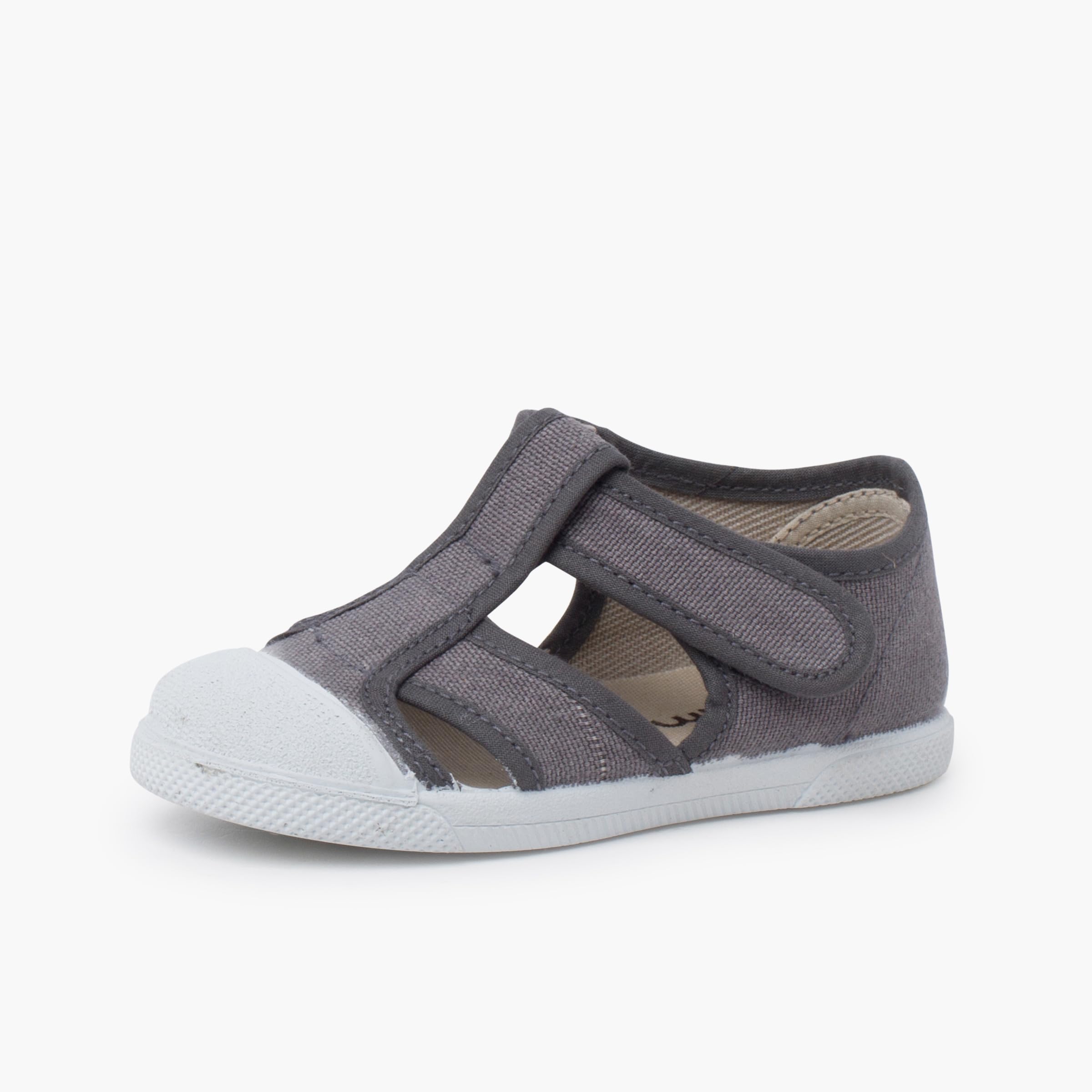 Sandalias Niño Lona Eco Puntera Goma