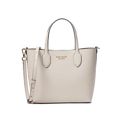 Kate Spade New York Bleecker Saffiano Leather Medium Crossbody Tote Handbags Parchment