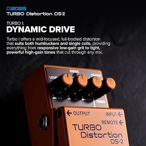 Miniatura 4 de Boss Pedal de distorsión turbo DS-2