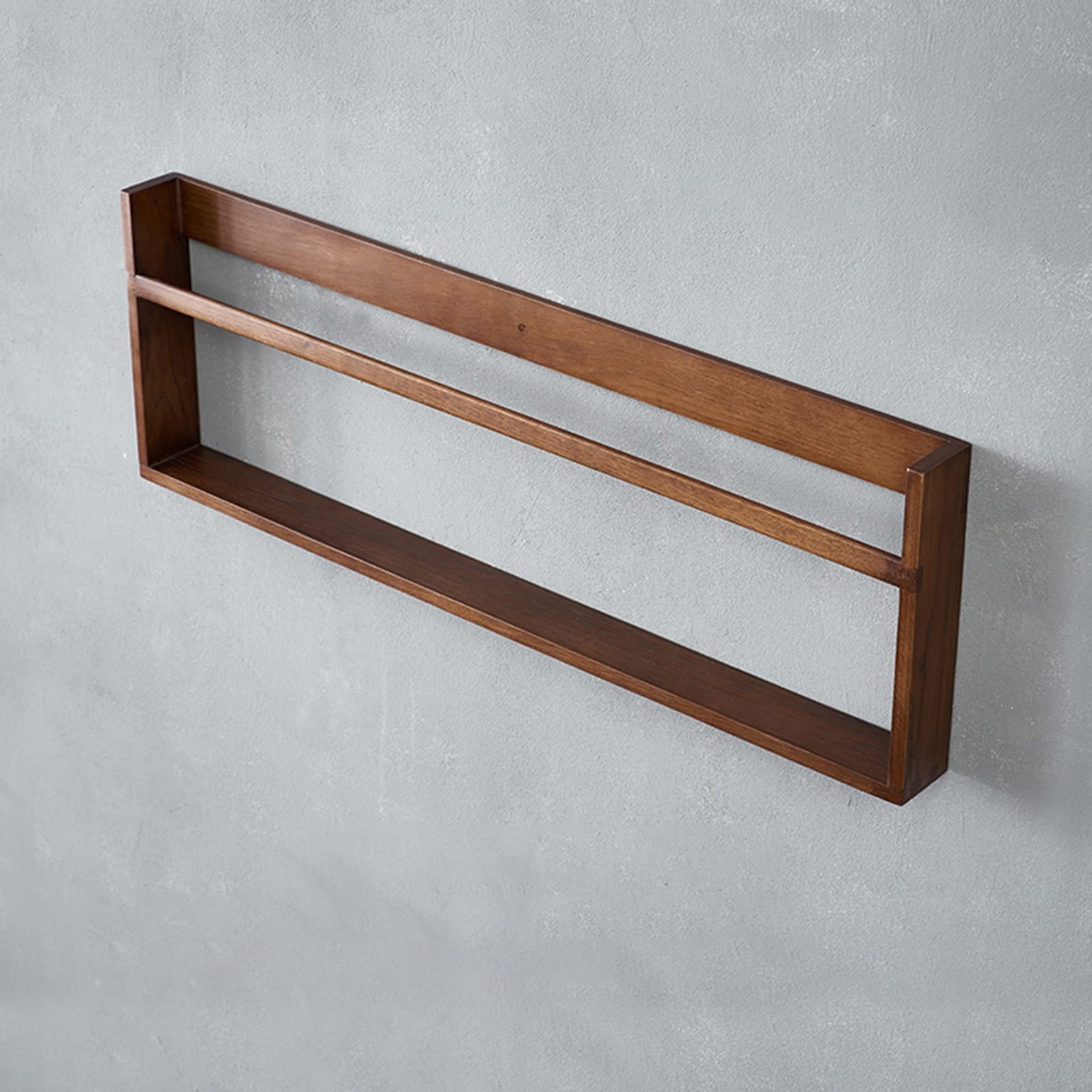 Portariviste Porta brochure da Parete, espositore Largo 90 cm (Marrone)