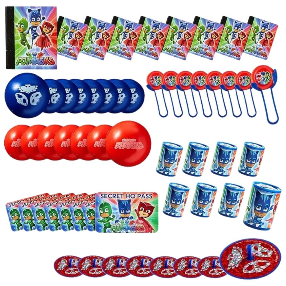 Amazon.com: Adorable Multicolor PJ Masks Mega Mix Value Pack