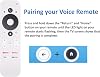Repuesto para ONN Android TV 4K UHD Stick TV Box Remote Control - con función de voz 3