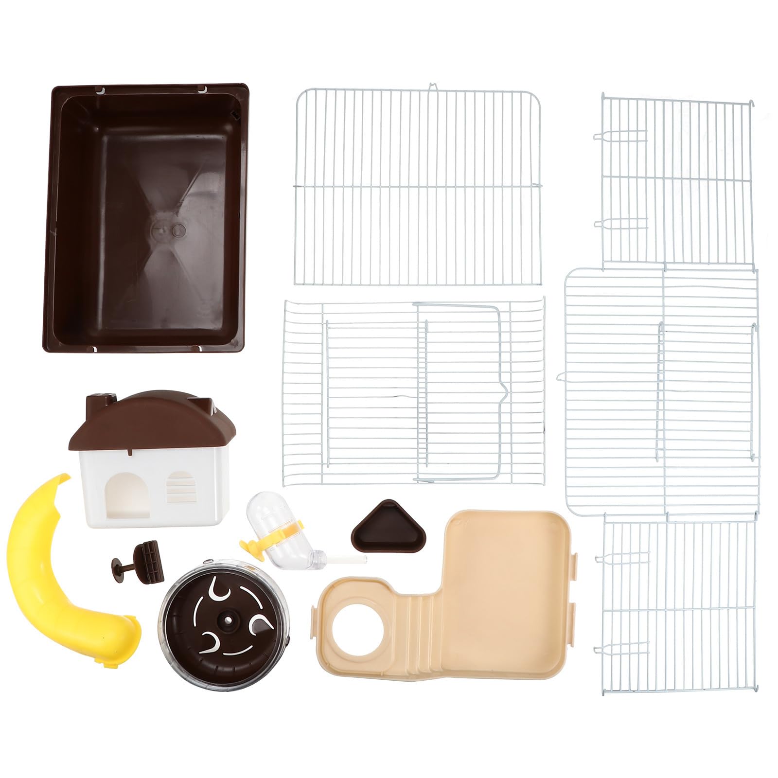 Cage de hamster double respirant Alasum maison accessoires pour petit rongeur