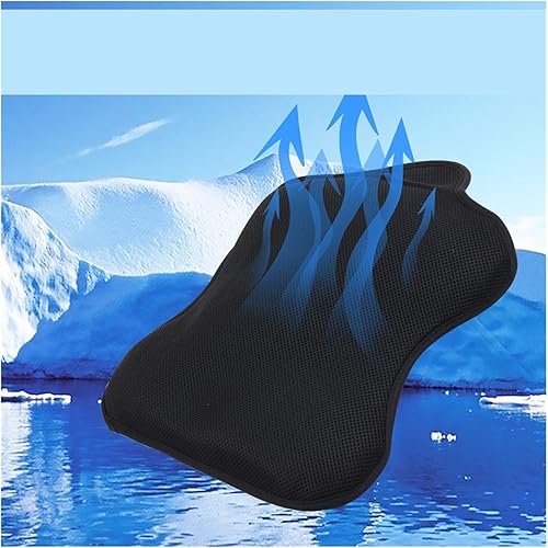 Miniatura 6 de Motorcycle Seat Cushion Pad for Yam&aha YBR125 K Z YBR250 YX125 YS150 XTZ125 Motorcycle Pressure Relief Seat Cushion Cover Motorcycle Accessories