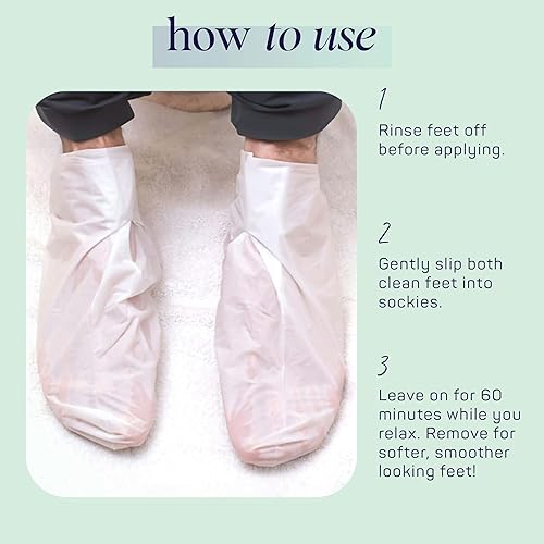 Miniatura 7 de Spa Life - Bálsamo reparador hidratante de menta refrescante para hombre para los pies de trabajo calcetín de pie 3 pares