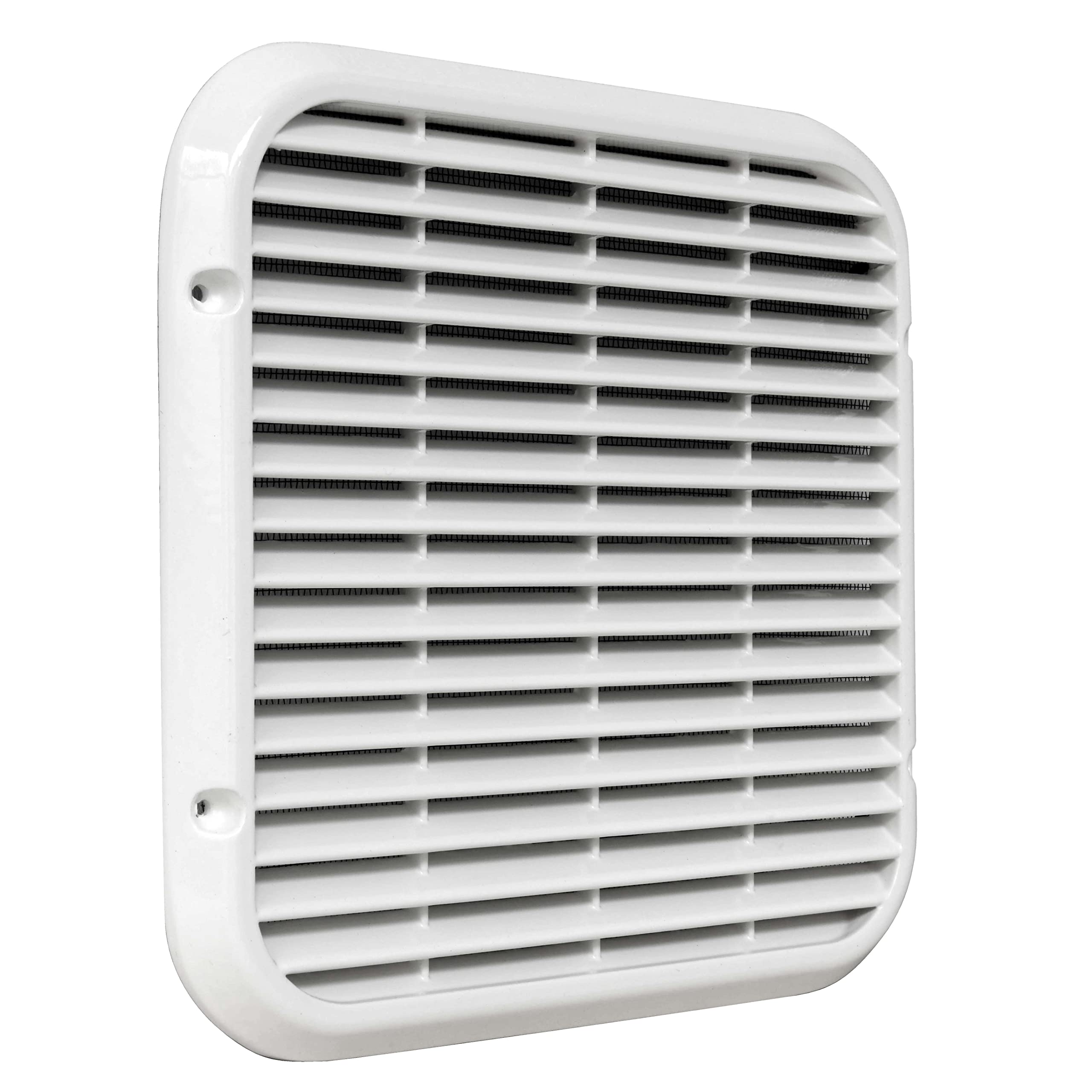 GRIGLIA DI VENTILAZIONE AERAZIONE AD INCASSO IN ALLUMINIO BIANCO