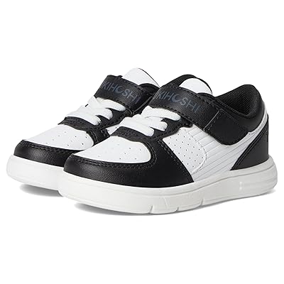 Tsukihoshi Kids Court (Toddler/Little Kid) Kids Shoes Black/White