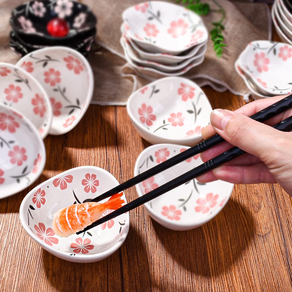 3 Inch Vintage Blue Dipping Bowls For Sushi & Charcuterie