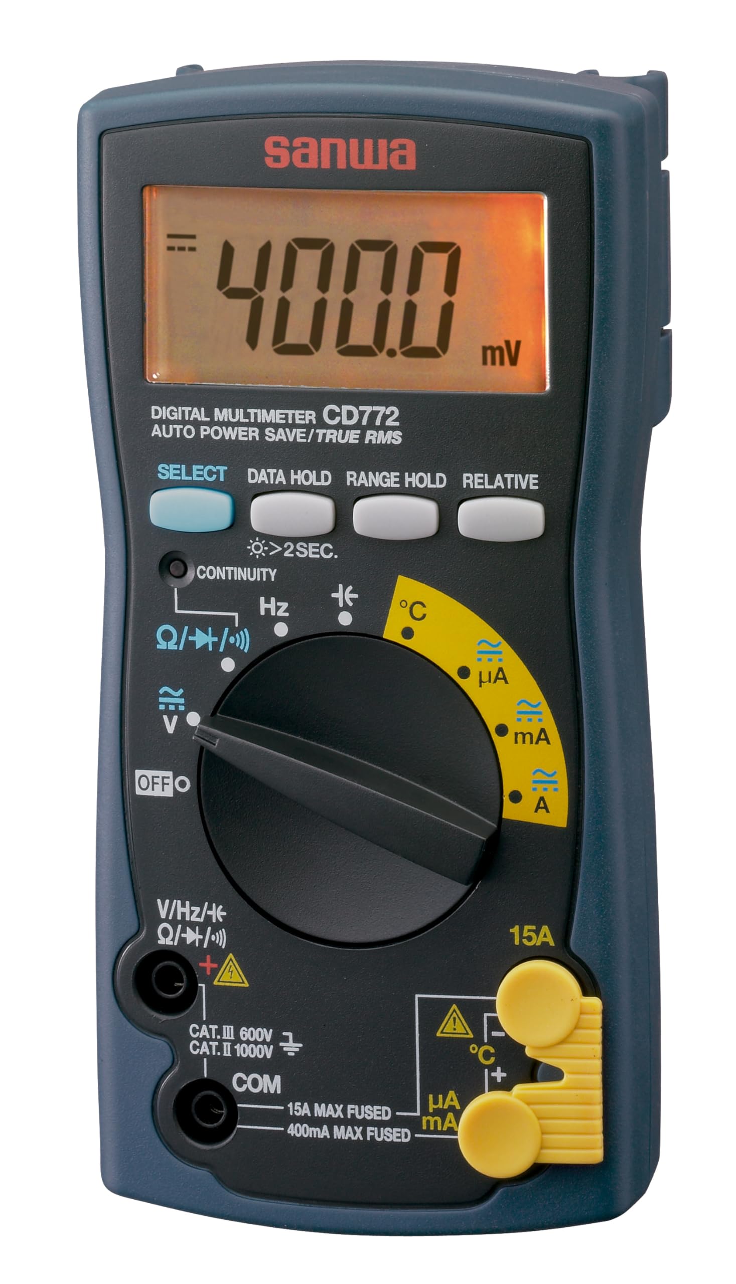 Sanwa - cd772 - digital multimeter with ce