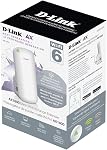 D-Link AX1800 Mesh WiFi 6 Range Extender - Covers up to 2600 sq. ft., Dual Band Repeater and Signal Booster, MU-MIMO, WPA3, Access Point, Extend Wi-Fi in Your Home, Gigabit Port, Easy App Setup (DAP-X1870)