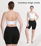 sellto 4 Pack Boy Shorts Underwear for Women Cotton Anti Chafing Slip Shorts for Under Dress Soft Leggings Boxer Biker Shorts