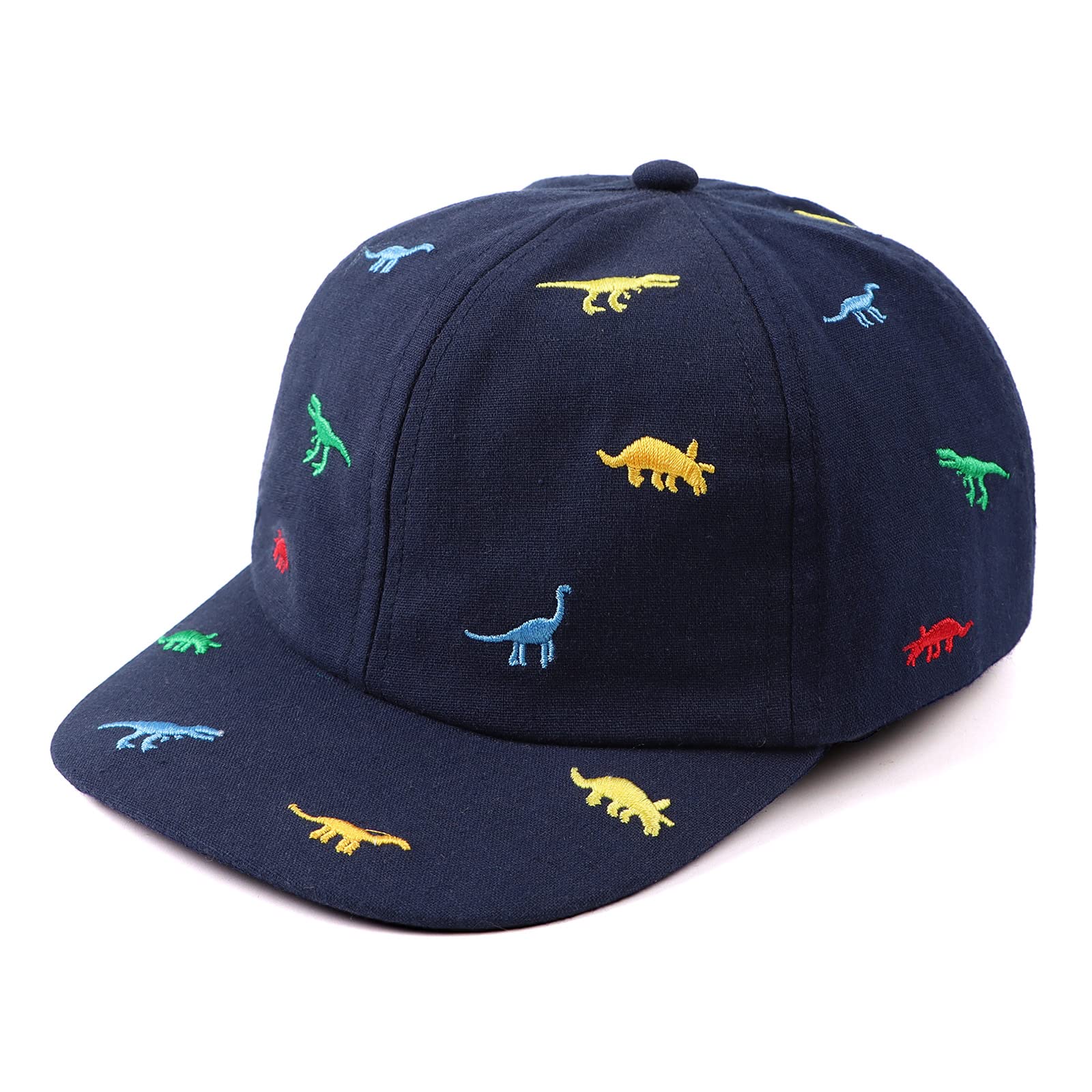 Pesaat Classic Baby Gorra de béisbol Dinosaurio Niños Niñas Sombrero para el Sol Algodón Primavera Verano Niños Visera Sombreros
