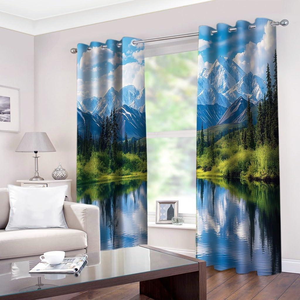 Rideaux occultants thermiques Alaska pour isoler la chambre du froid