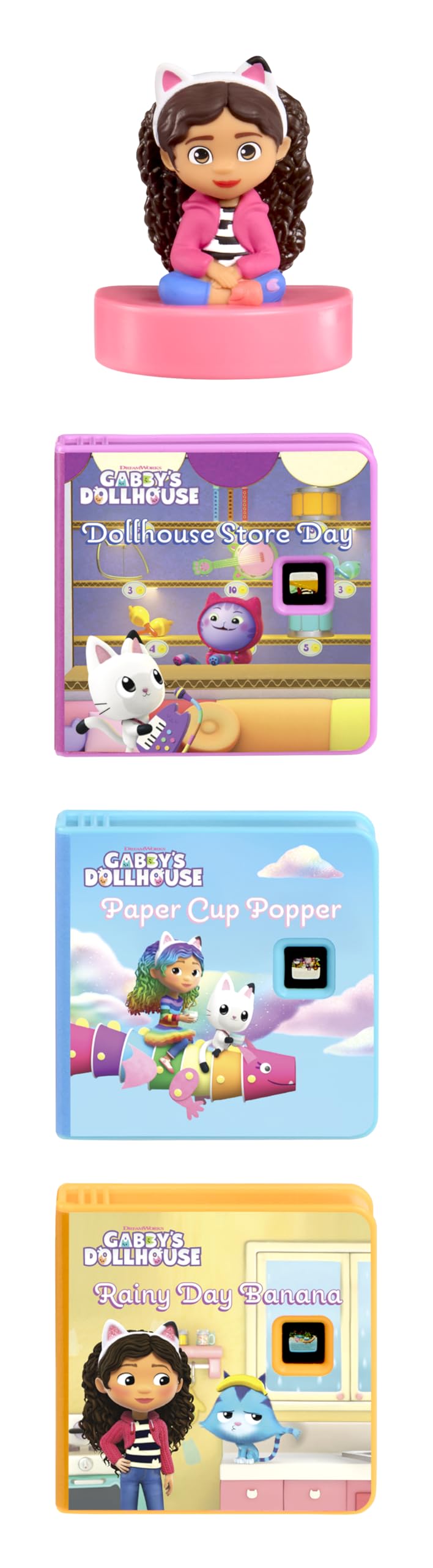 Little Tikes Story Dream Machine DreamWorks Animation's Gabby's Dollhouse Collection, 3 Stories, Character, Projects Storytime for Kids, Audio Fun Toy, Ages 3+ Years - 4