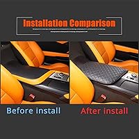 Vista 2 de Almohadilla de consola central automática, almohadilla de consola central de poliuretano para Chevrolet Corvette C7, accesorios interiores, funda