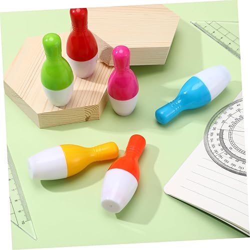 Miniatura 5 de NUOBESTY 15 bolígrafos de boliche bolígrafos retráctiles de dibujos animados bolígrafos grandes y gruesos novedosos bolígrafos de escritura a granel