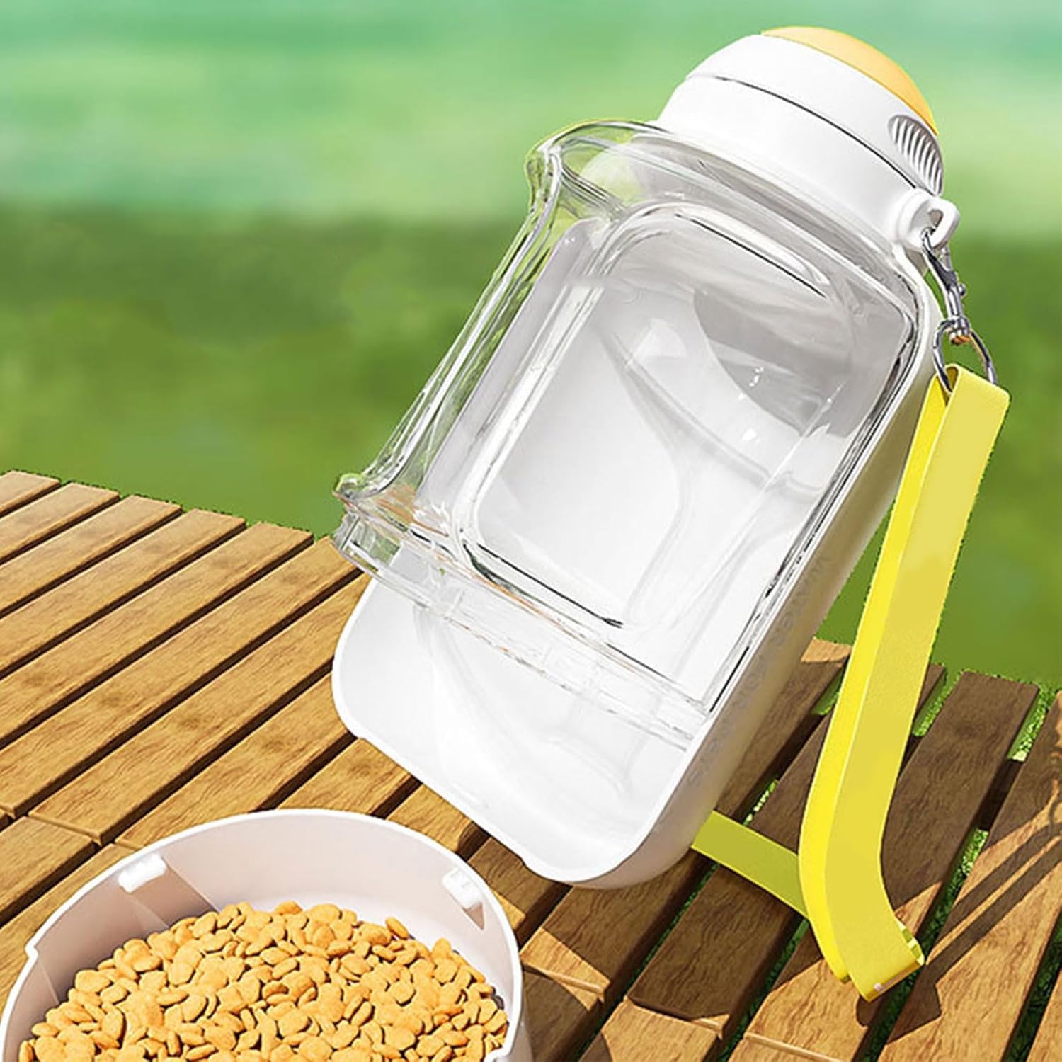 Pet Drink Bottle Water Treat Container for Walking Dog Portable Water Dispenser for Outdoor Activity