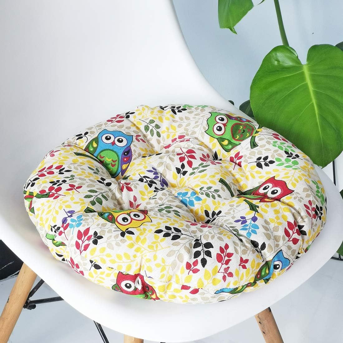 Amazon.com : vctops Bohemian Soft Round Chair Pad Garden Patio Home ...