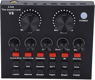 Audio Converter, 16bit Sampling Resolution Aluminum Alloy Audio Mixing Console 48KHz Output Sample Dual Channel for Music Playing