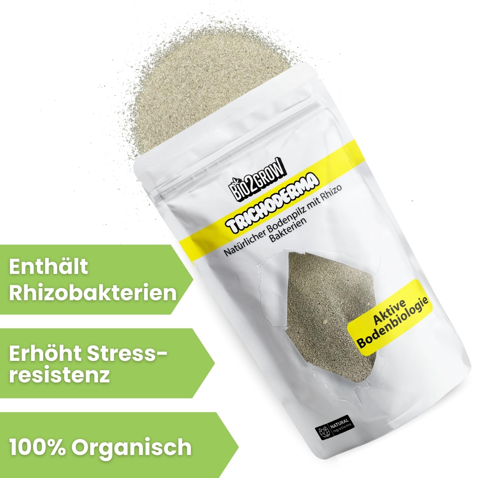Trichoderma 500 g – Biologischer Bodenhilfsstoff für starke Wurzeln & Wachstum