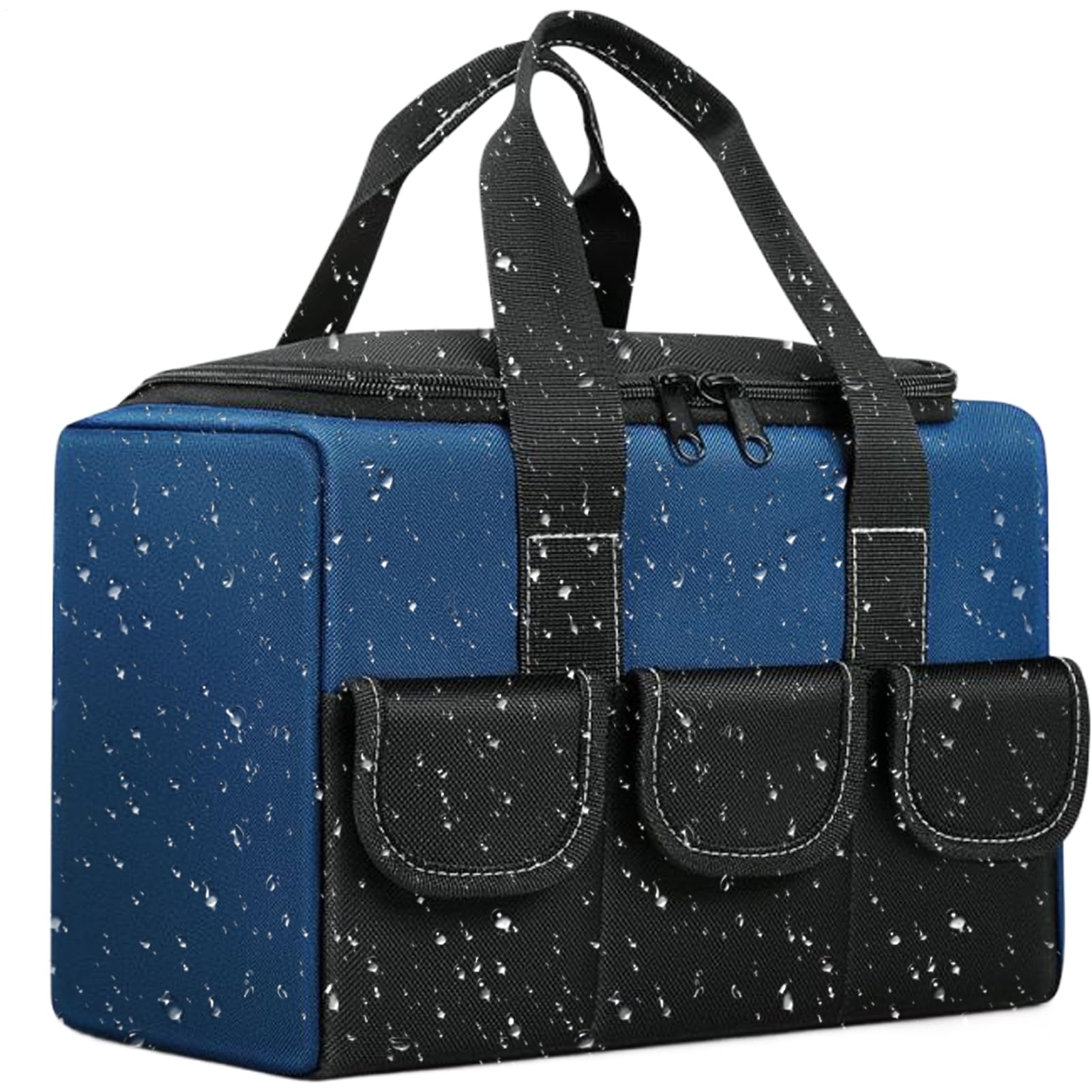 Sac à outils mécanicien imperméable en tissu Oxford épais pour rangement de chantier