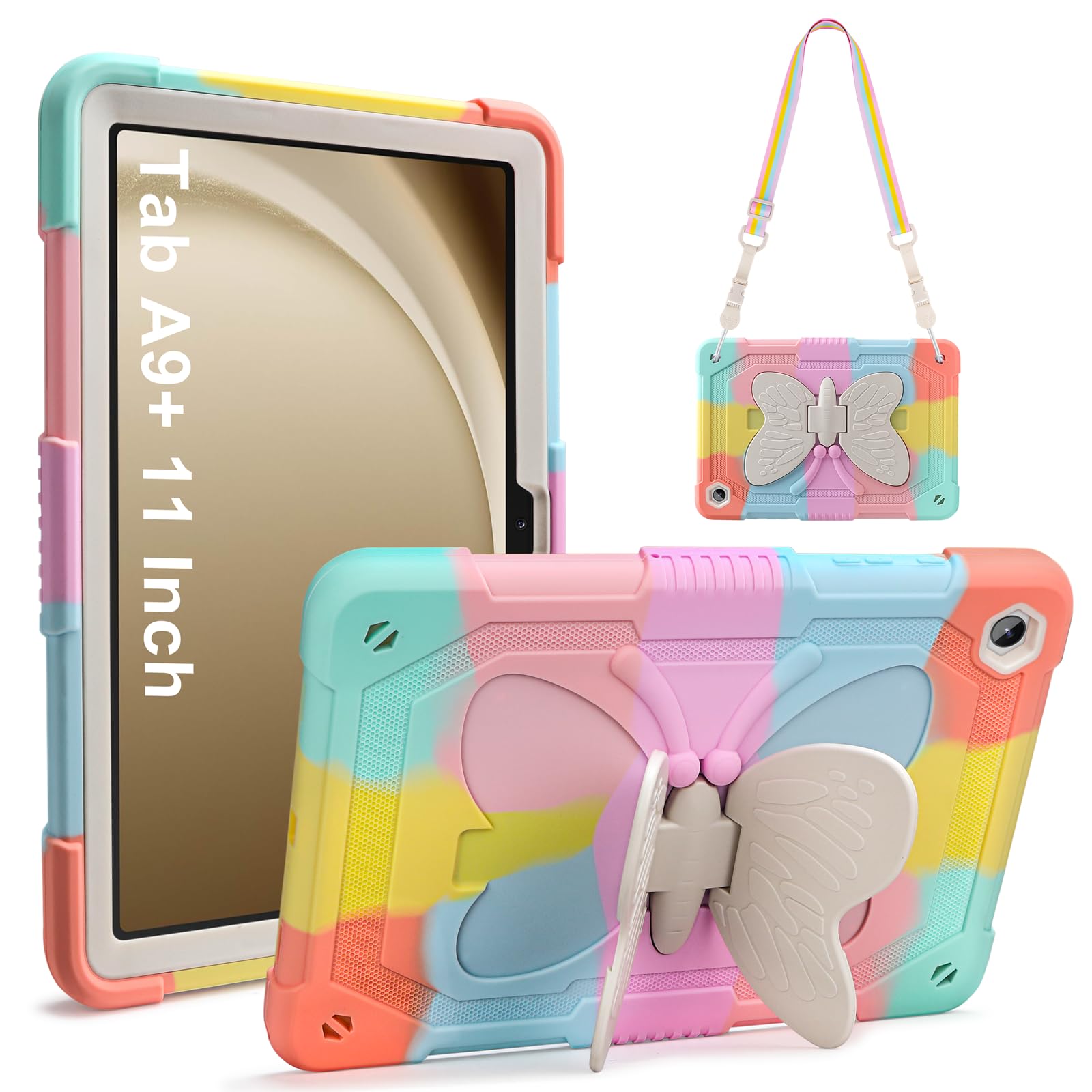 VOFUOE for Samsung Galaxy Tab A9 Plus Case for Kids Girls for