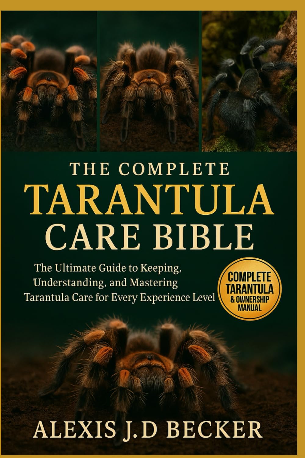 THE COMPLETE TARANTULA CARE BIBLE: The Ultimate Guide to Keeping, Understanding, and Mastering Tarantula Care for Every Experience Level