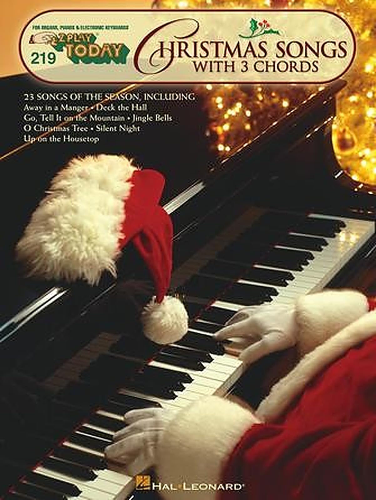 E-Z PLAY TODAY 219 CHRISTMAS SONGS WITH 3 CHO- paperback, 9780634032912, Various